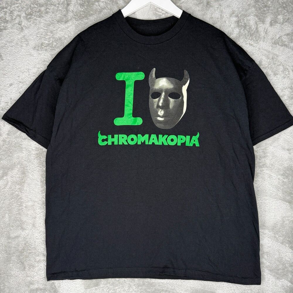 Tyler The Creator T-Shirt Men XL Chromakopia Black Okonma Tour Tee Graphic Album